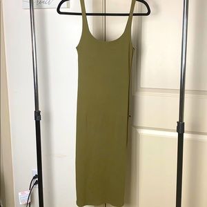 Spaghetti strap midi dress